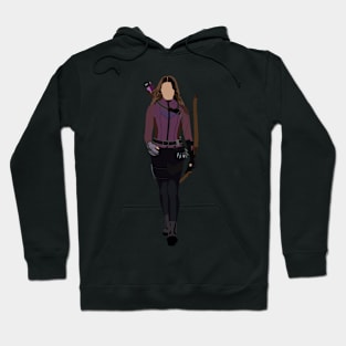 Purple arrow girl Hoodie